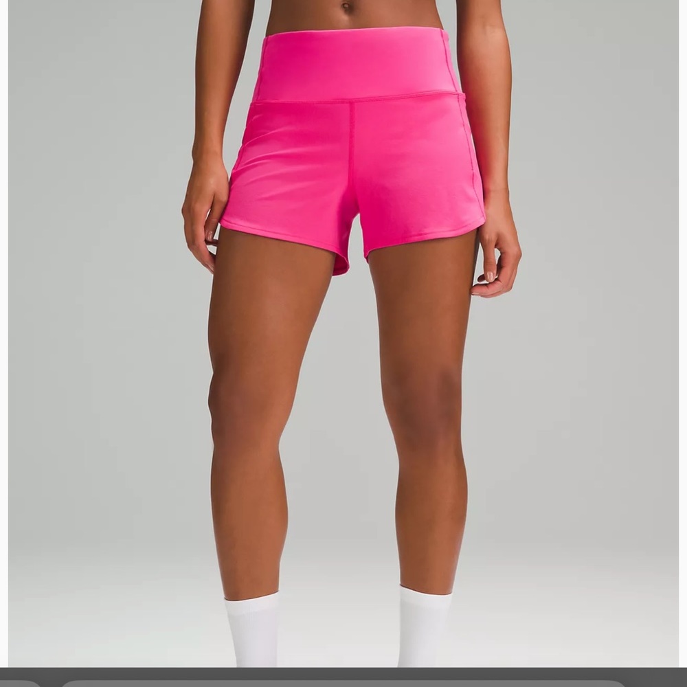 lulu sonic pink shorts